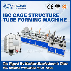 Machine de formage de barres de liaison de cadre de cage IBC