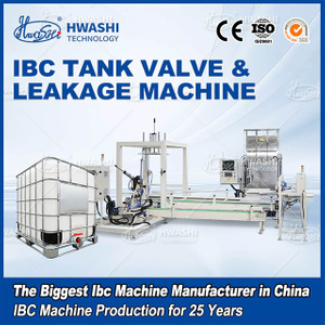 M&aacute;quina atornilladora de v&aacute;lvulas de tanque IBC