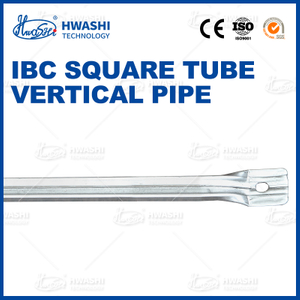 Tuyau vertical &agrave; tube carr&eacute; IBC