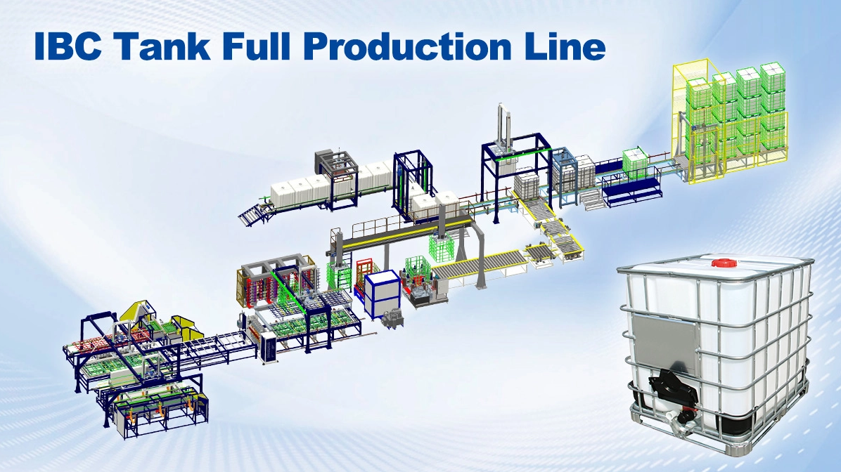 IBC-Maschine: Vollst&auml;ndiger Leitfaden f&uuml;r hocheffiziente IBC-Tank-Produktionsanlagen